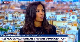 "Sou meio preta", disse Karine Le Marchand ao se defender da acusação de racismo na TV