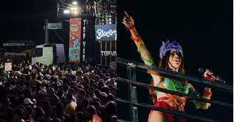 Anitta interrompe bloco no MA para denunciar tentativa de furto.