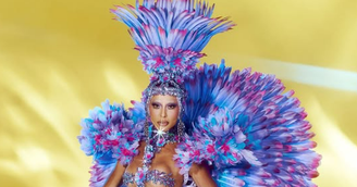 Sabrina Sato foi rainha de bateria da Gaviões