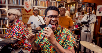 Trio Vadio celebra o Pagode 90 com energia e representatividade em novo EP ao vivo