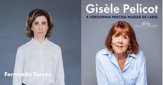 Fernanda Torres integra ação de divulgação de 'Um Hino à Vida', biografia de Gisèle Pelicot.