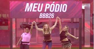 Ana Paula Renault montou seu pódio com Milena e Samira: uma formação difícil de estar na final