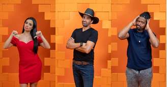Jordana, Cowboy e Leandro estão no Paredão do 'BBB 26'.