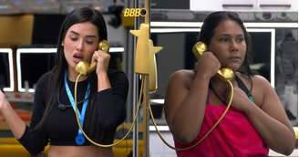 Jordana e Chaiany atenderam ao Big Fone do 'BBB 26'.