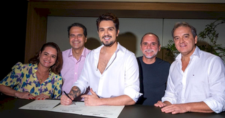 Sony Music renova contrato com Luan Santana: "Consolidar sonhos"