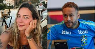 Carol Dantas, mãe do primeiro filho de Neymar, rebate críticas por acompanhar jogador na Copa do Mundo.