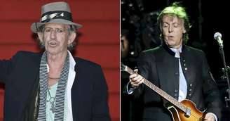 Keith Richards convida Paul McCartney para se unir aos Rolling Stones