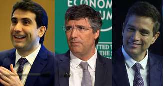 Gabriel Galípolo, André Esteves e Roberto Campos Neto.