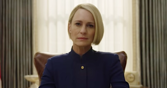 Claire Underwood, a presidente dos Estados Unidos em House of Cards: a internet ganha cada vez mais peso na vida política