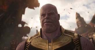 O personagem Thanos, de 'Vingadores'.