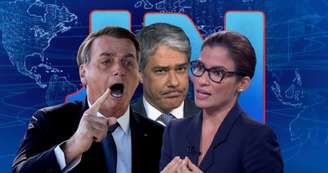 Bolsonaro, Bonner e Renata: críticas, cobranças e ironias sem fim 