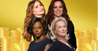 Acima, Sofia Vergara e Melissa McCarthy; abaixo, Viola Davis e Meryl Streep: atrizes engajadas contra os preconceitos de Hollywood