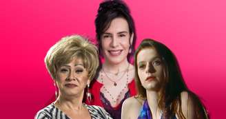 As atrizes trans Nany People e Maria Clara Spinelli, e a atriz cis Maria Luiza Mendonça como a intersexual Buba em 'Renascer'