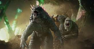'Godzilla e Kong: O Novo Império': Inimigos lutam lado a lado contra nova ameaça.