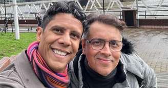 Wendell Bendelack e Rodrigo Fagundes formam um dos casais mais longevos da teledramaturgia