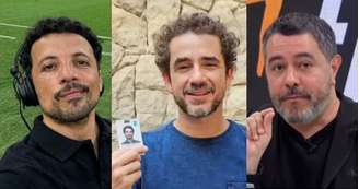 André Hernan, Felipe Andreoli e Marco Aurélio Souza: há vida mais tranquila e rentável fora da Globo