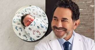 Dr. Paul Nassif com Junior: "A família está completa"