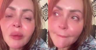 Gaby Spanic se emocionou com a notícia da saída de Maduro do poder na Venezuela