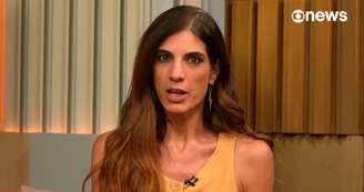 Andréia Sadi retoma o comando do 'Estúdio i' em momento mais calmo na redação do programa