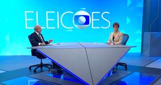 Lula foi entrevistado pela âncora do 'Jornal da Globo', Renata Lo Prete, nos estúdios da Globo no Rio