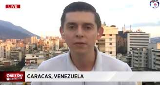 Jornalista norte-americano Cody Weddle em Caracas
WPLG LOCAL 10/via Reuters