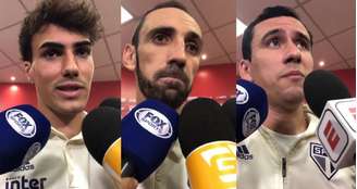 Igor Gomes, Juanfran e Pablo estão entre os defensores de Diniz - FOTO: Fellipe Lucena