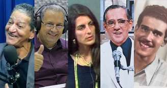 Acácio Oliveira, Henrique Bruckman, Christine Chubbuck, Flávio Cavalcanti e Glaucio Gil: morte durante o trabalho