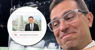Rodrigo Bocardi foi demitido, porém, ainda está em destaque no site da Globo