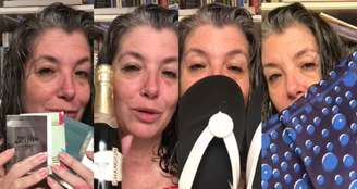 Ana Rodrigues abriu as sacolas para revelar os 'mimos' aos foliões do Baile da Vogue