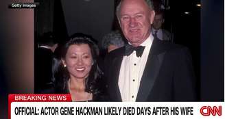 Gene e Betsy em matéria da TV norte-americana: triste fim para o casal que viveu uma história de amor por 40 anos