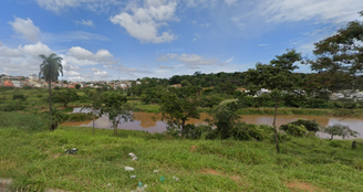 A Lagoa da Gangorra fica no bairro Nacional, em Contagem (MG)
