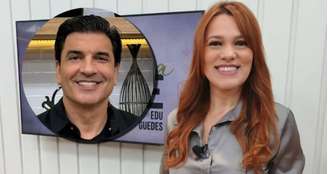 Silene Gonçalves e Edu Guedes se conhecem há quase 20 anos, com ampla parceria na TV
