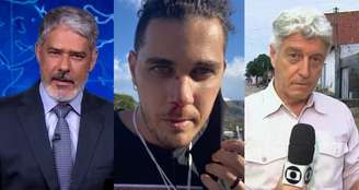 William Bonner, Leandro Matozo e Caco Barcellos estão entre os jornalistas da Globo hostilizados em público