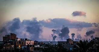 Israel atacou Gaza apesar do cessar-fogo neste domingo, 19