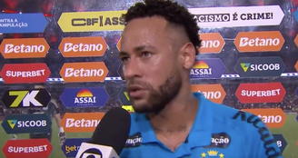 Neymar criticou a arbitragem