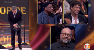 Momento em que Luciano percebe o spoiler