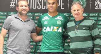 Mateus Caramelo estava no São Paulo e ficará na Chapecoense até o final do ano (Foto: Cleberson Silva)