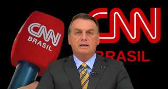 Bolsonaro já deu atenção especial às equipes da CNN Brasil; hoje, se incomoda com as perguntas de repórteres do canal