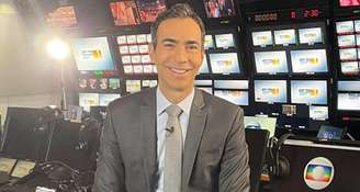 Cesar Tralli no switcher da Globo em SP: profissionalismo valorizado pelo carisma