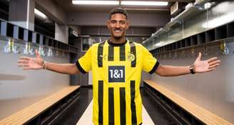 Haller chega como a principal contratação do Borussia Dortmund nesta janela (Foto: Divulgação/Borussia Dortmund)