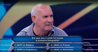 Clécio Melo, de 61 anos, brilhou no 'Quem Quer Ser Um Milionário'
