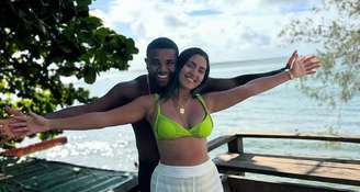 Davi Brito e Adriana Paula