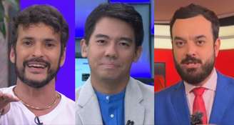 Fefito, Rafael Ihara e Pedro Duran: movimentações nos bastidores das redes de TV