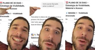 Daniel Tonsig segue a orientação do ChatGPT para tentar uma chance na Globo