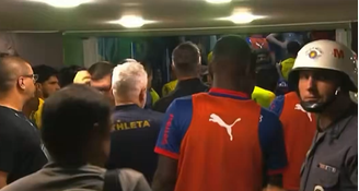 Partida entre Mirassol x Bragantino teve confusão 