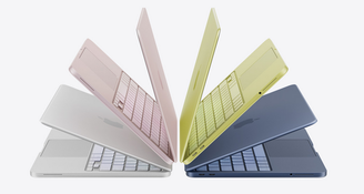 Novo modelo de notebook da Apple será vendido em quatro cores
