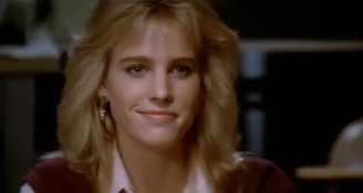 Jennifer Runyon aparece em 'Os Caça-Fantasmas' (1984)