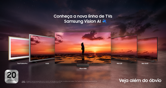 Samsung lança TVs Vision AI Micro RGB, OLED e Neo QLED no Brasil