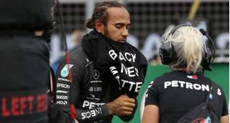Lewis Hamilton é bastante ativo no combate ao racismo (Foto: AFP)
