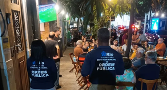 Agentes da SEOP fiscalizaram bares em Botafogo no último final de semana